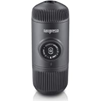 WACACO Nanopresso Cafetera Espresso Portátil- Versión Mejorada de Minipresso- 18 Bar de Presión- Mini Máquina de Café de…